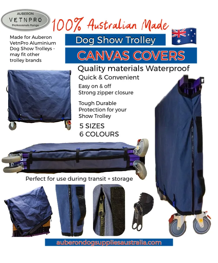 Canvas Cover for VetnPro Aluminium Dog Show Trolley Protection