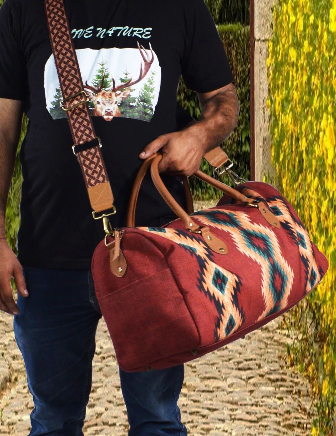 Canvas Duffel Bag, Design 5