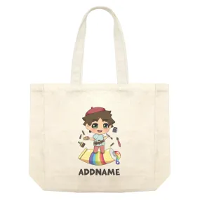 Children's Day Gift Series Artist Little Boy Addname Shopping Bag