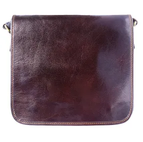 Christopher Messenger bag in cow leather