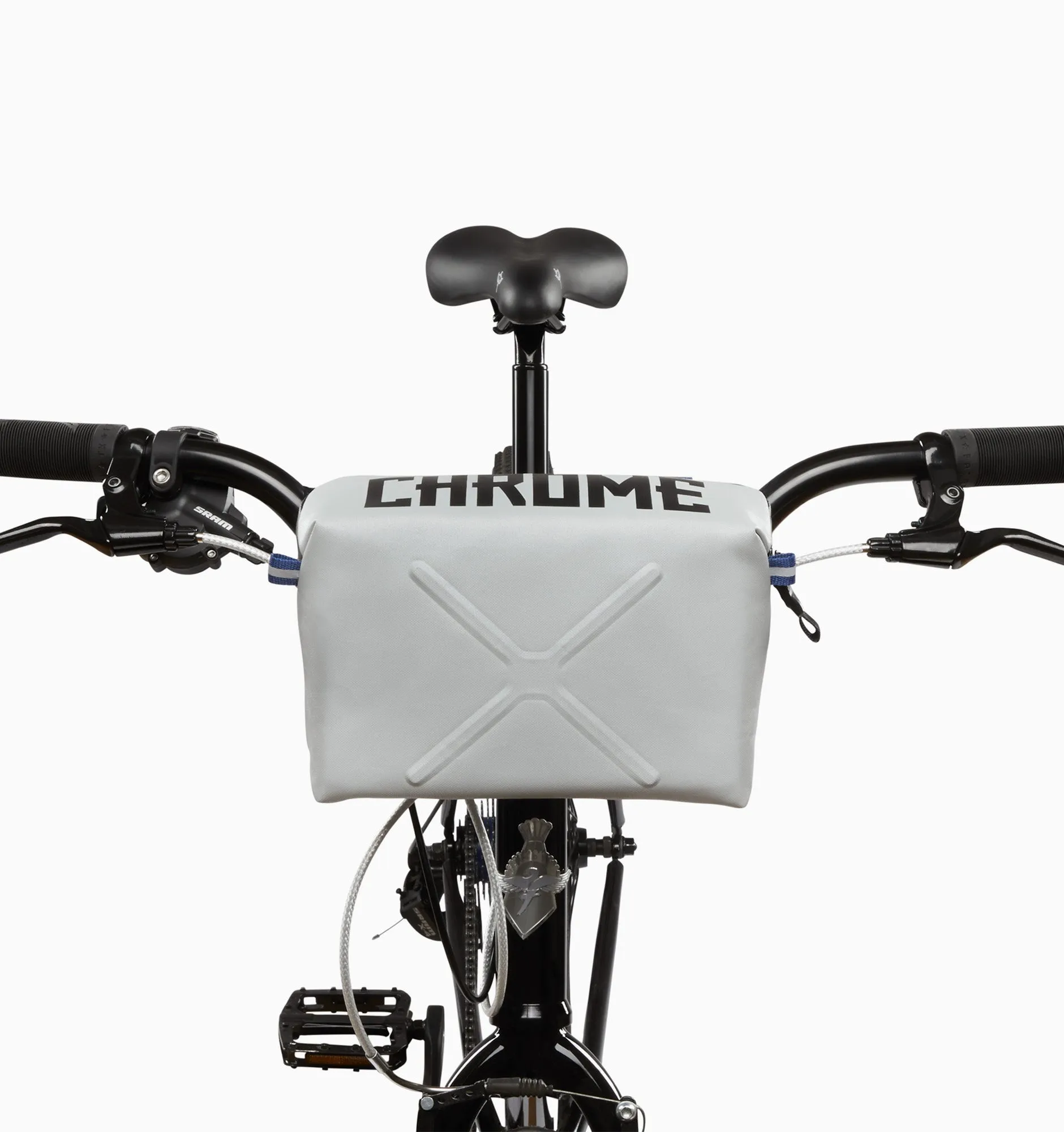 Chrome Helix Handlebar Bag