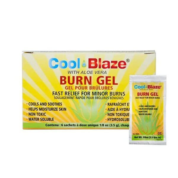 Cool Blaze Burn Gel Packets