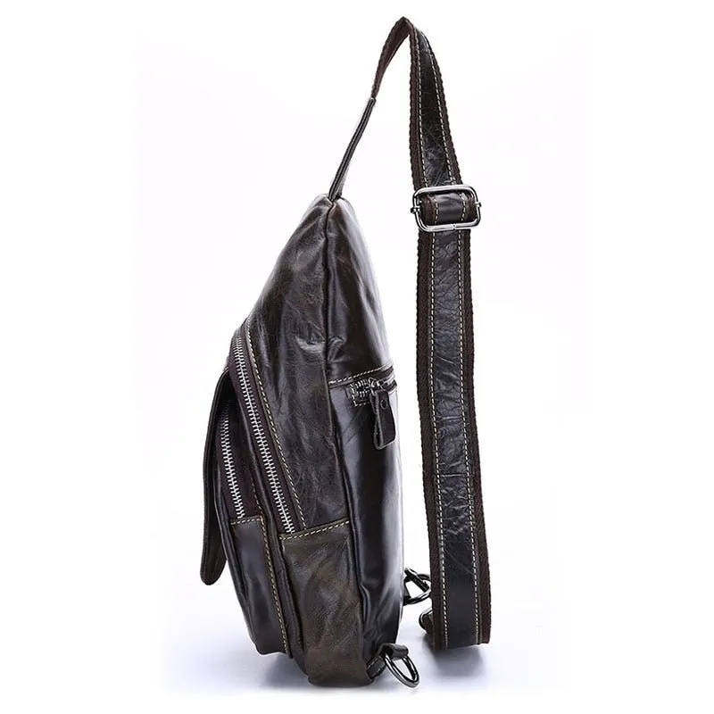 CrocoSoft Elegant Sling Messenger Bag