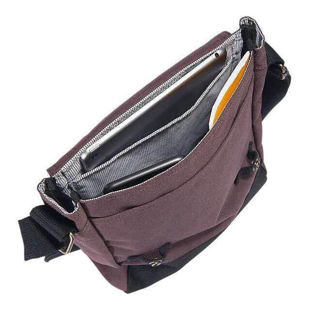 Cross Body Snap Bag - Wine