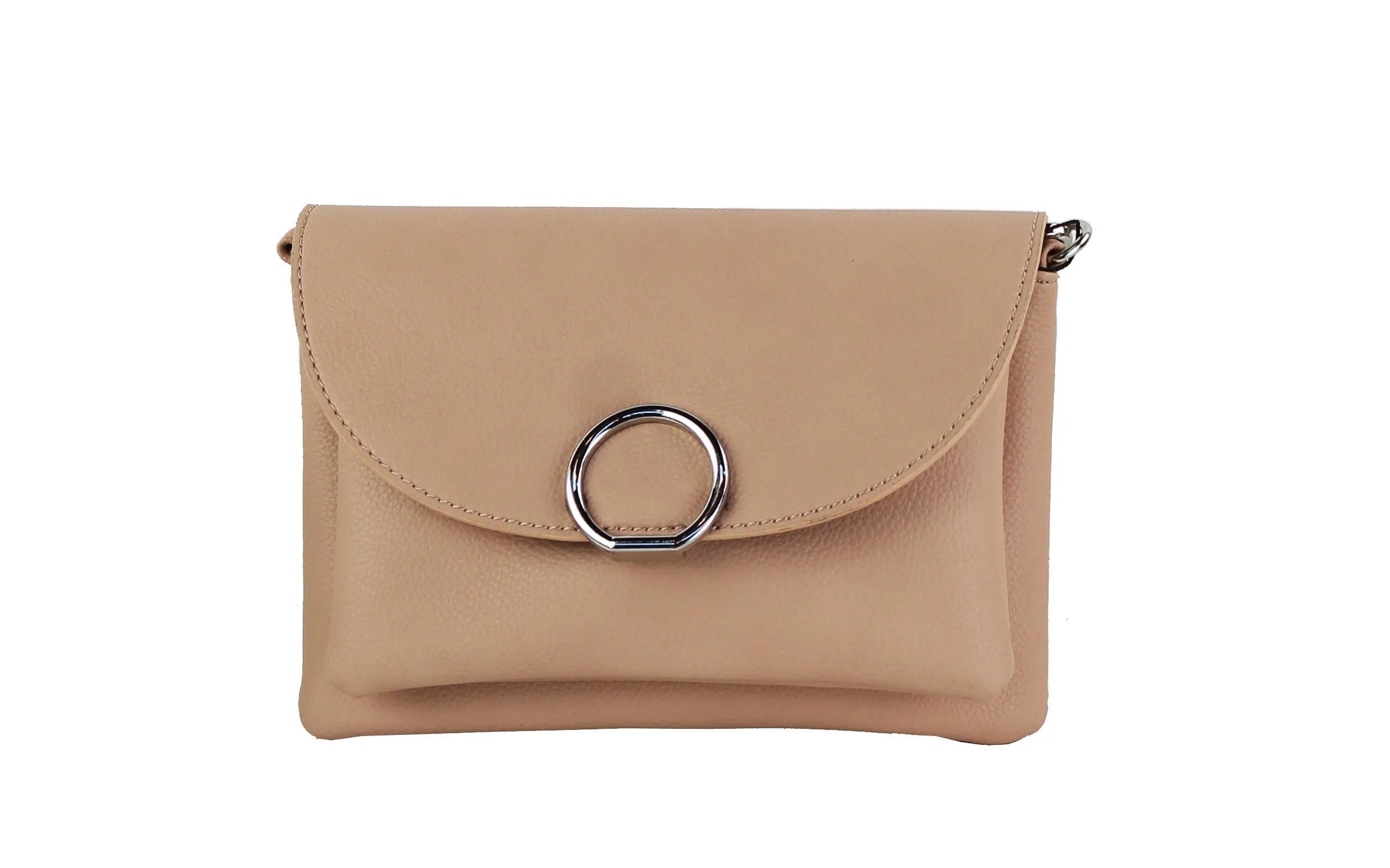 CROSSBODY BAG WITH RING CLOSURE