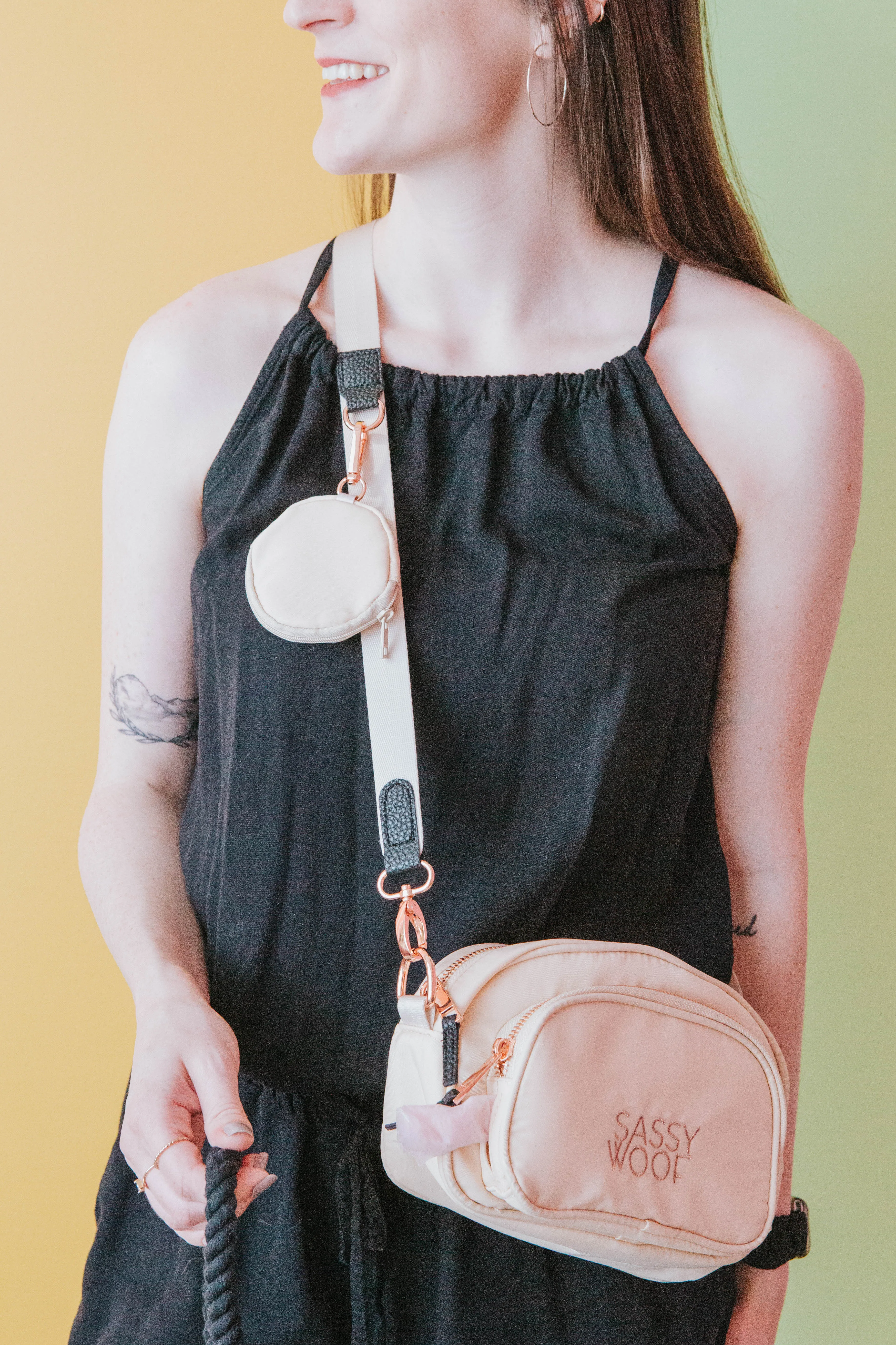 Crossbody Strap - Beige