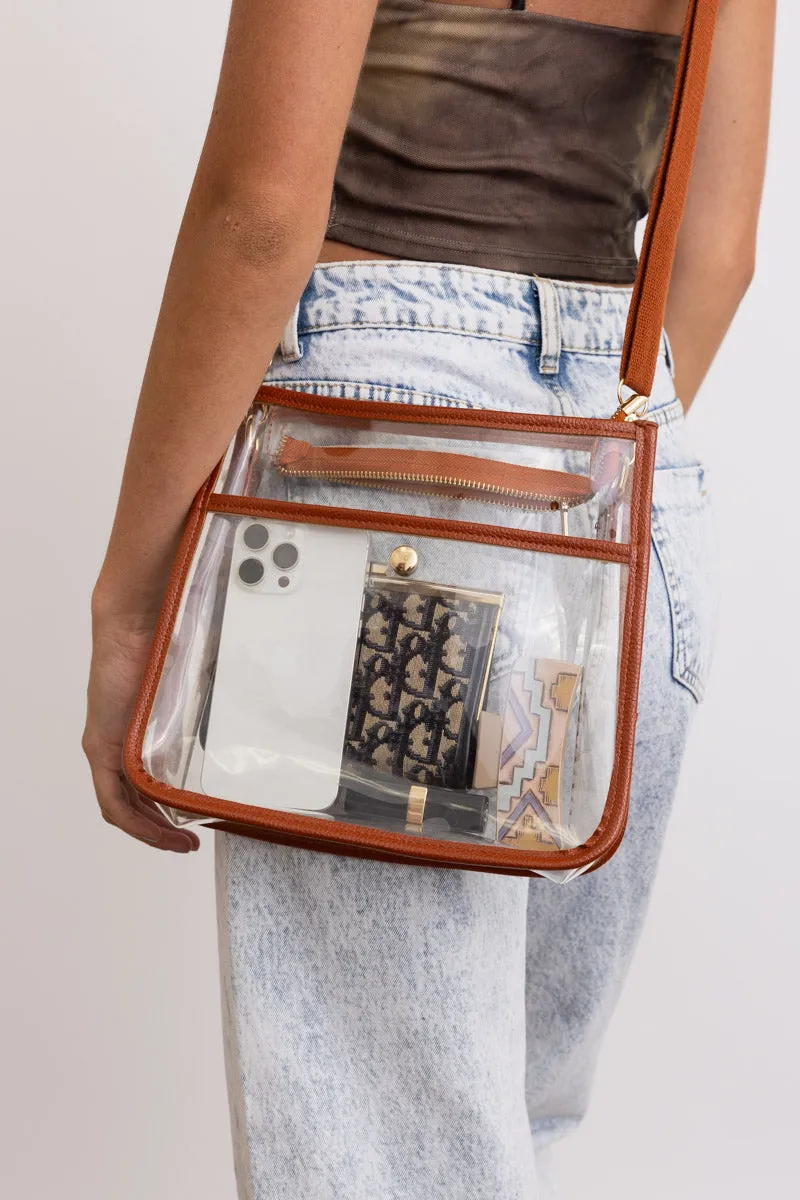 Crystal Clear Carry-All Messenger Bag