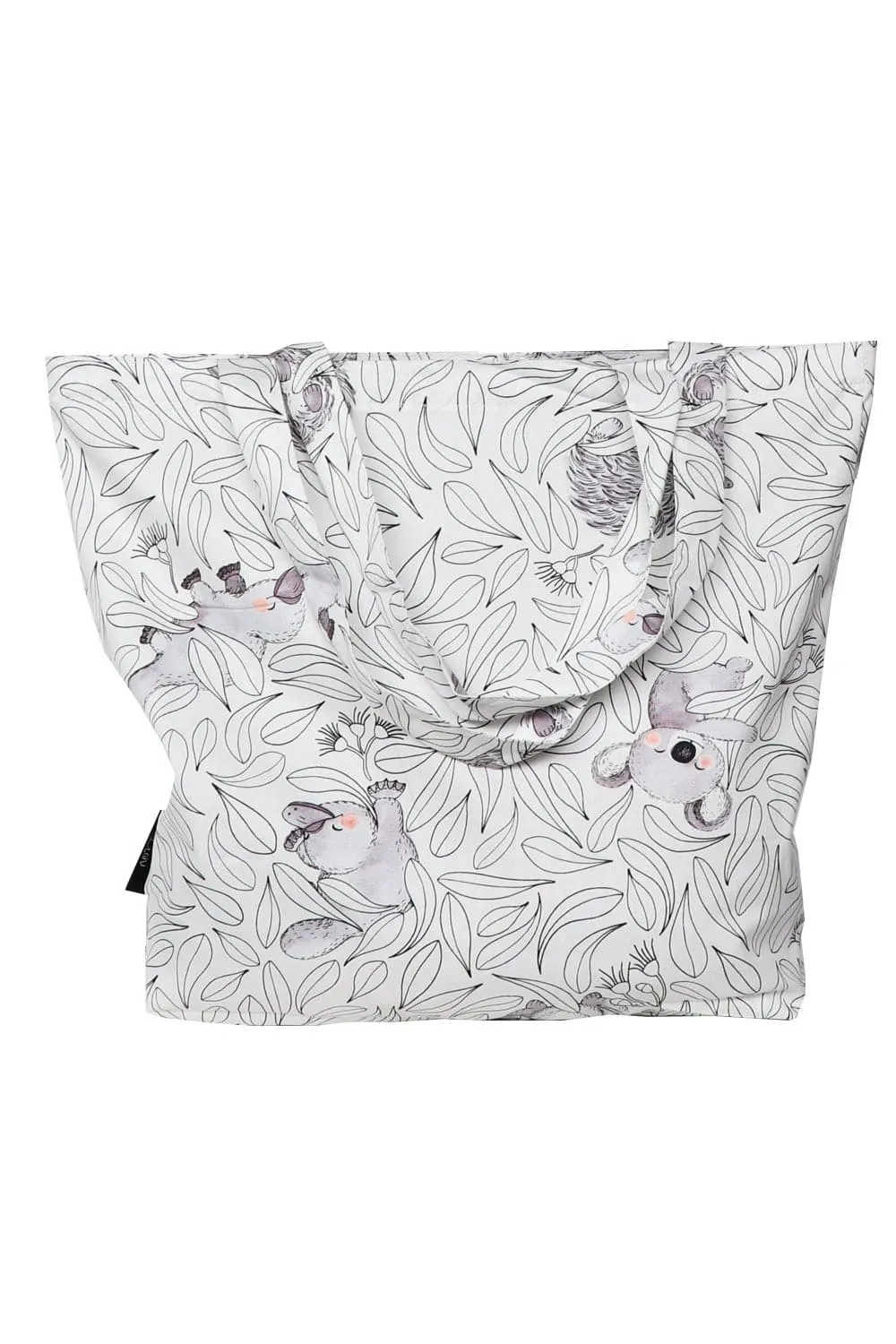 Cuddly Faces Library Bag