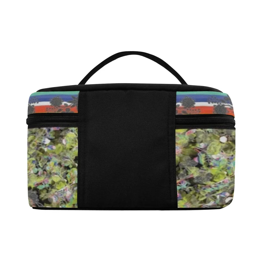 Culture in Nature Green Leaf Cosmetic Bag/Large