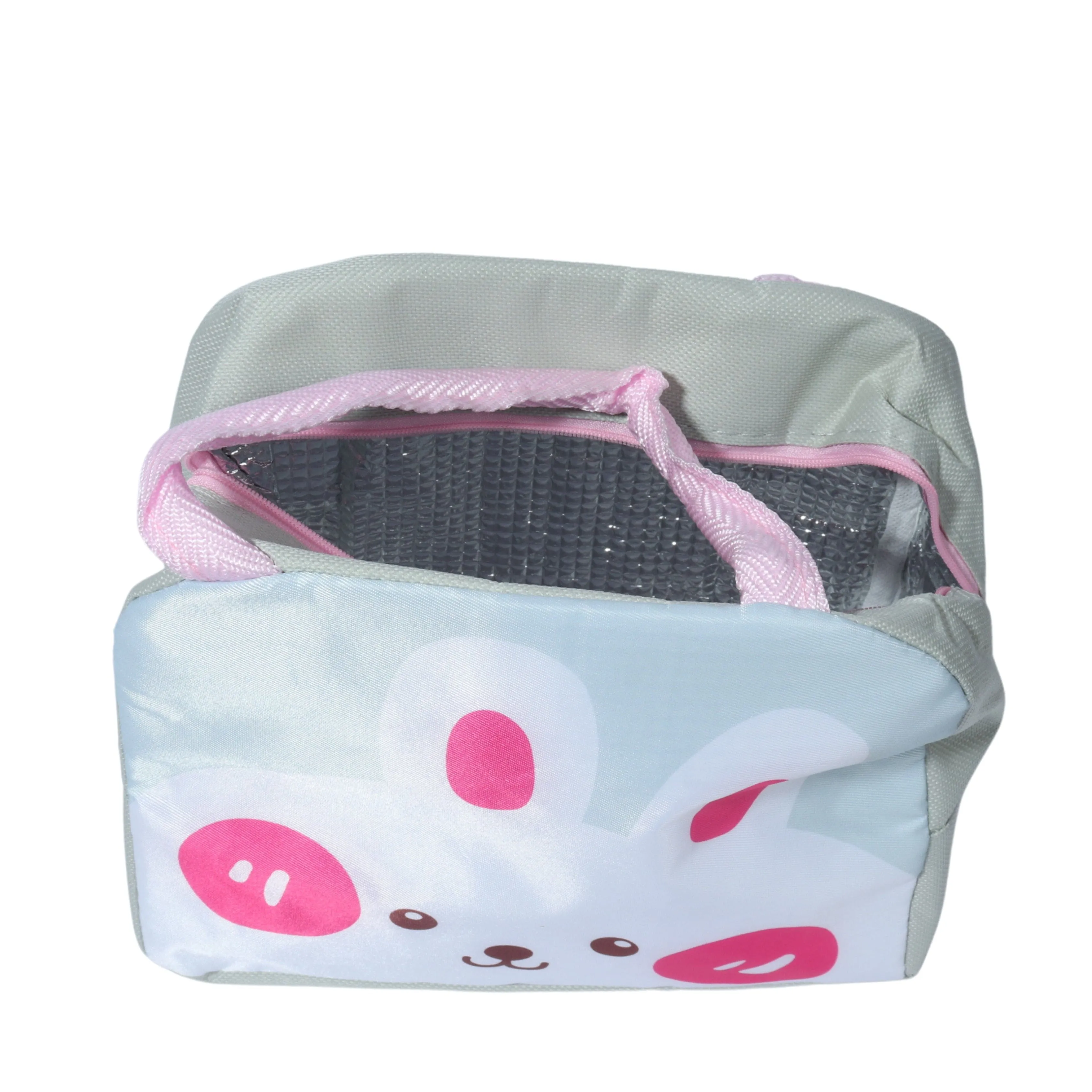 Cute insulated bunny lunch bag