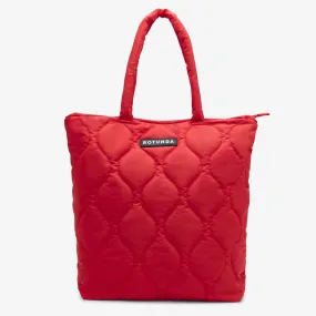 Daira Classic Tote Red