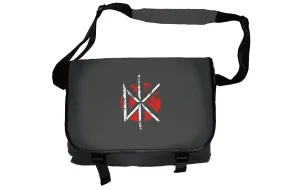 DEAD KENNEDYS BLACK MESSENGER BAG