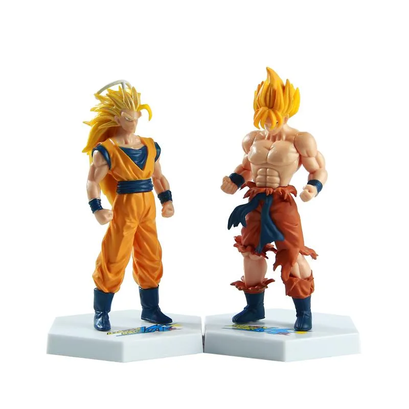 Dragon Ball Z Super Saiyan Action Figure 6 Pcs/Set