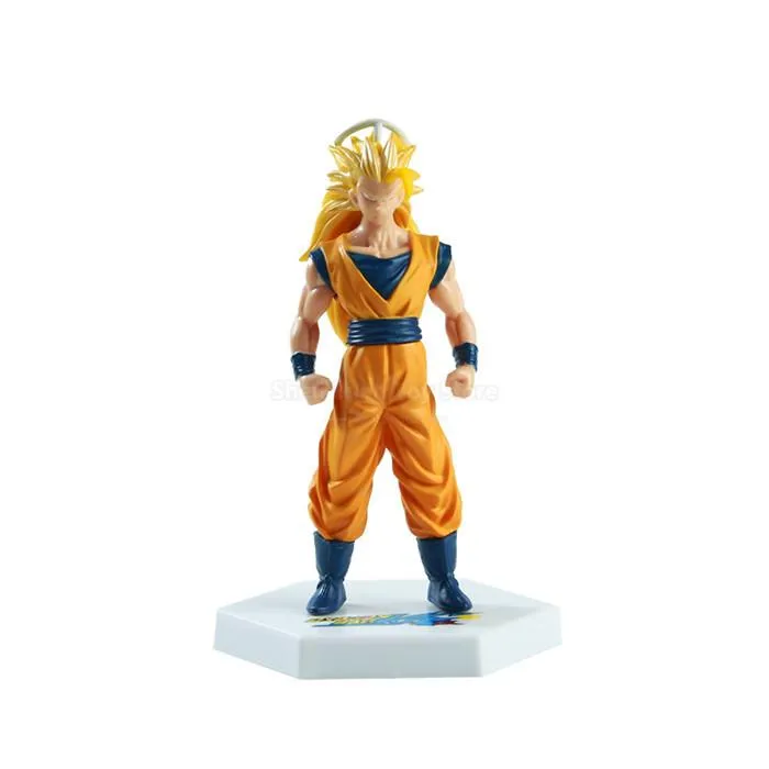 Dragon Ball Z Super Saiyan Action Figure 6 Pcs/Set