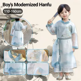 Dragon Embroidered Boys' Hanfu