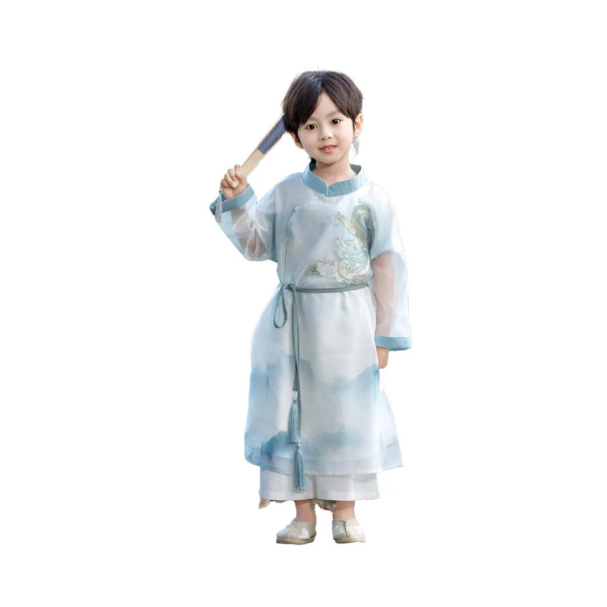 Dragon Embroidered Boys' Hanfu