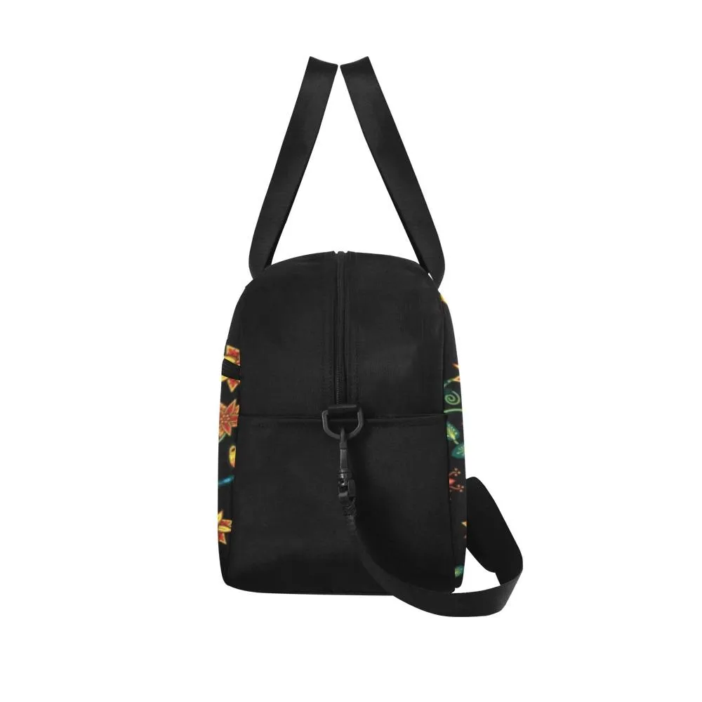 Dragon Lily Noir Fitness Handbag