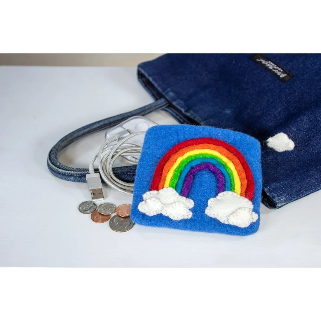 dZi Handmade Bag: Coin Purse