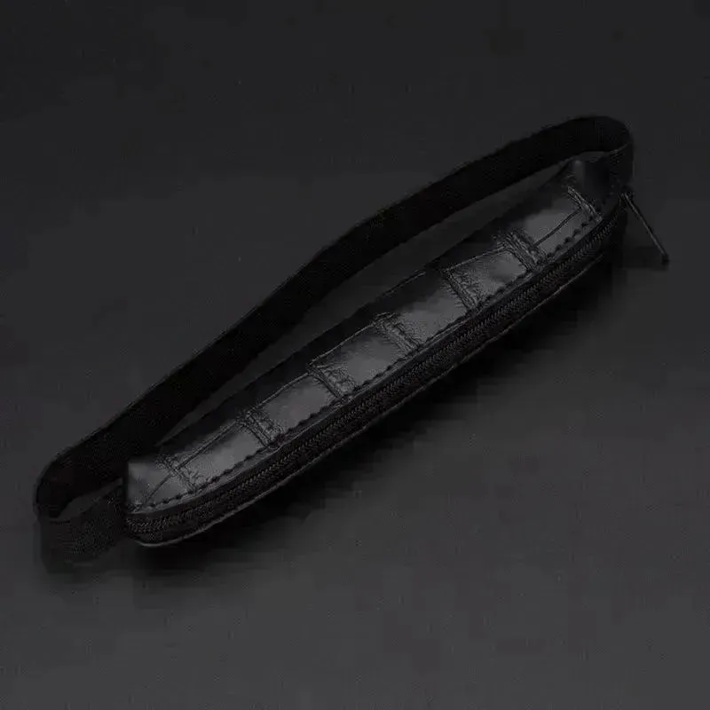 Easy To Carry PU Leather Office Pencil Case