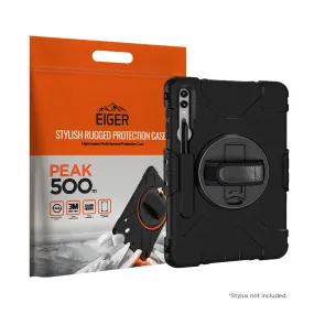 Eiger Peak 500m Case for Samsung Galaxy Tab S9  / S9 FE  in Black