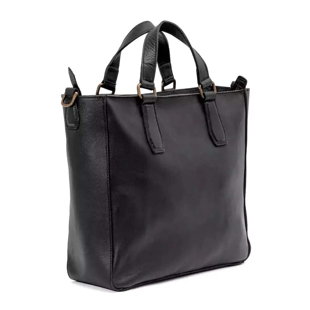 Ellington Market Tote with Zippered Pouch