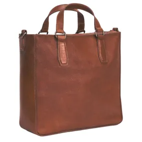 Ellington Market Tote with Zippered Pouch