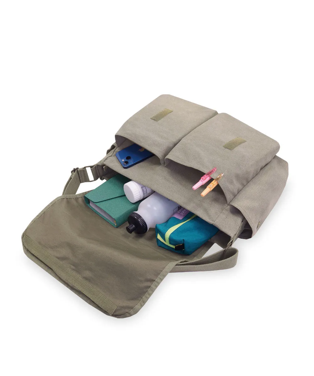 Everest Large Canvas Messenger Bag