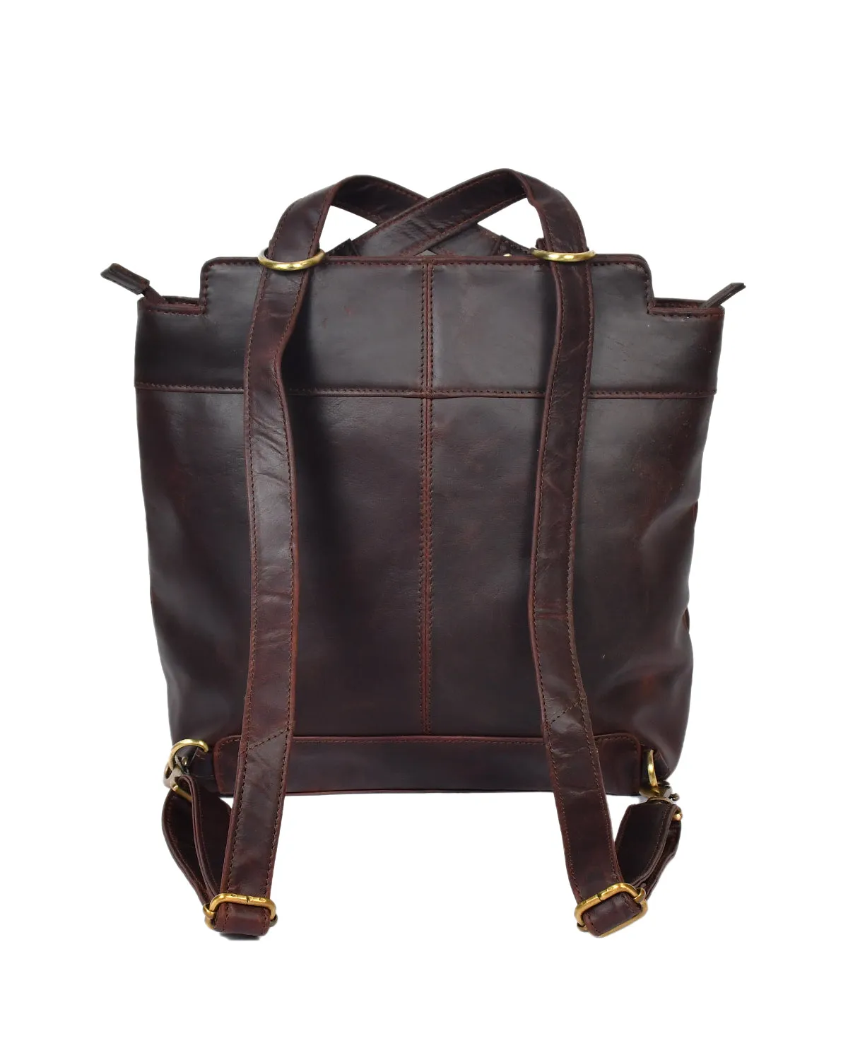 Experience Unmatched Style and Versatility with our Elevate Leather Backpack. Art: BG-1429