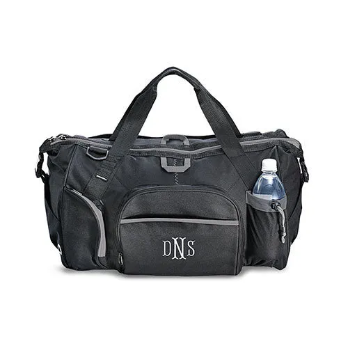 Exploration Duffle Bag - Black And Gray