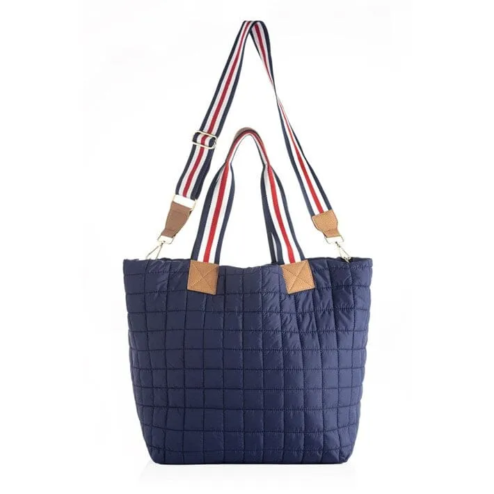 Ezra Travel Tote - Navy