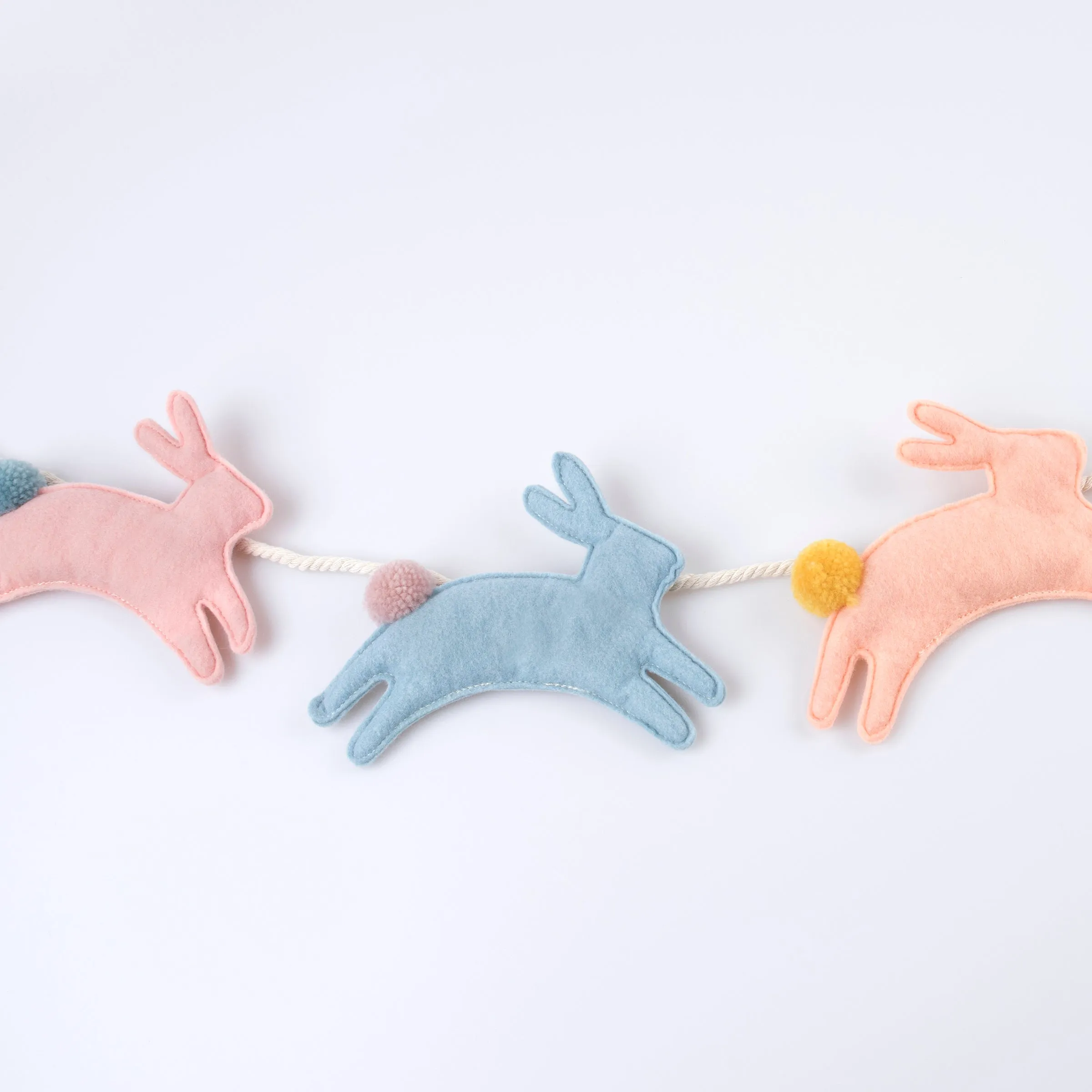 Felt Bunny Garland