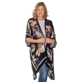 Floral Kaleidoscope Viscose Topper