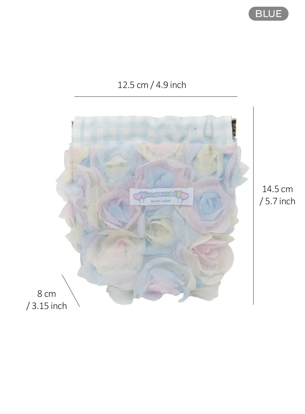 Floral Print Makeup Pouch IU419