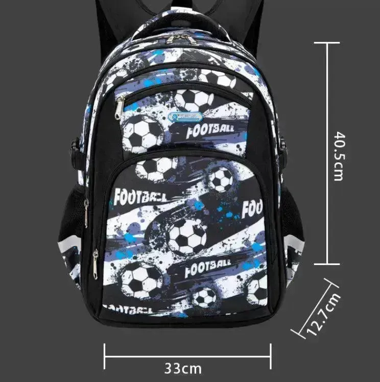 Football Schoolbag Elementary School Boy