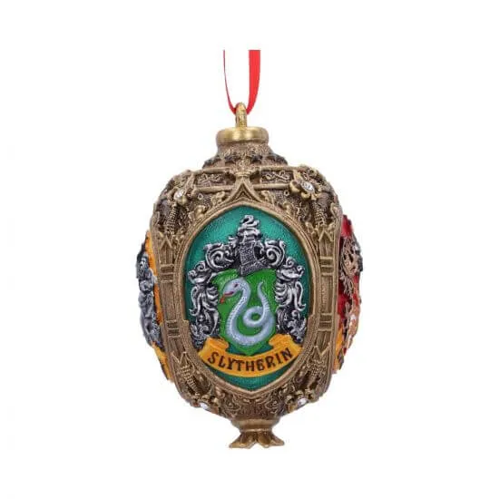 Four House Hanging Ornament