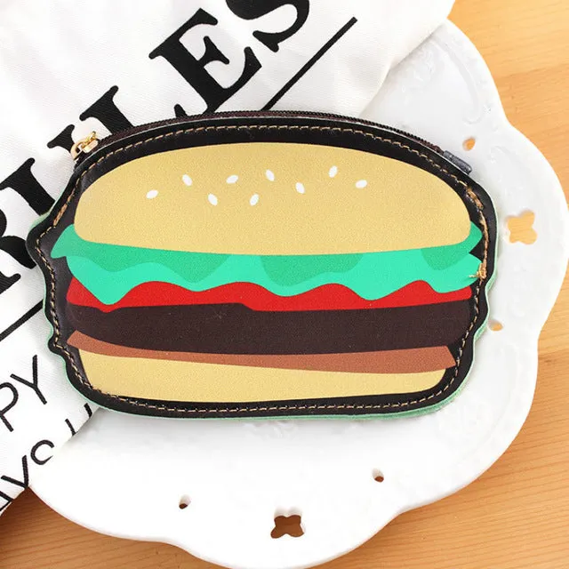 Fun 3d food coin purse