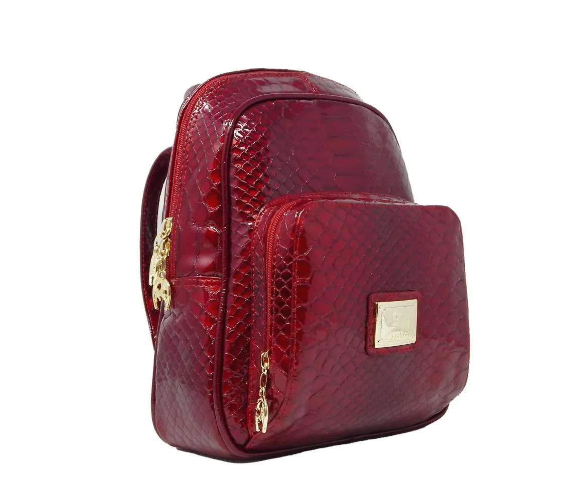 Gallop Patent Leather Backpack