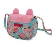 Girl's Pink Critter Cat Crossbody Purse