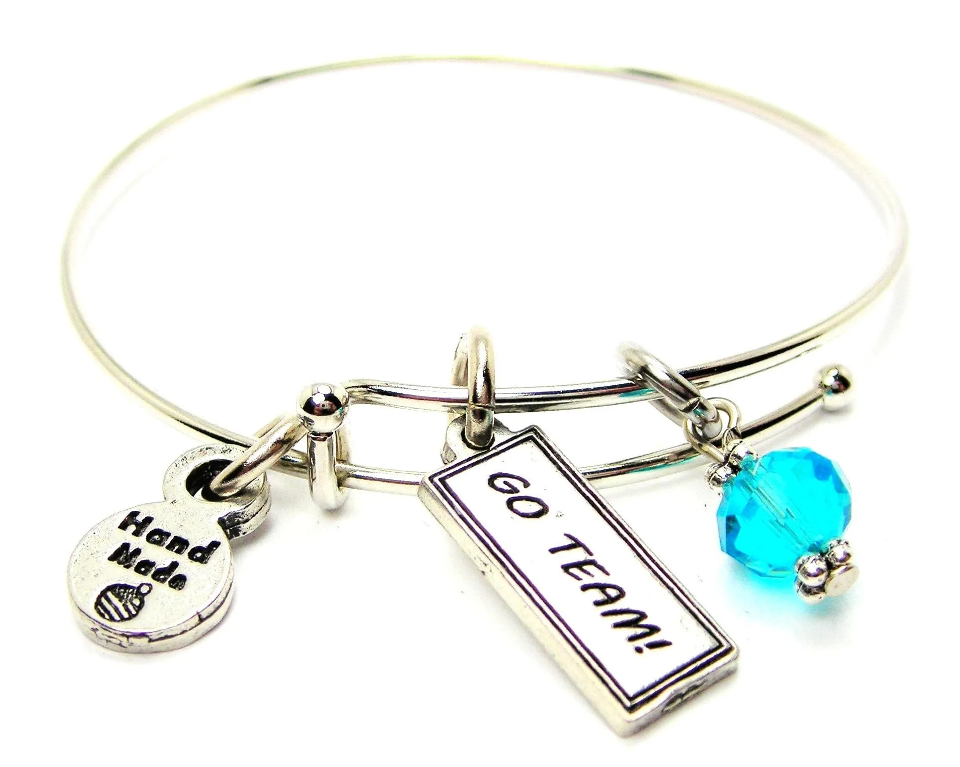 Go Team! Tab Bangle Bracelet