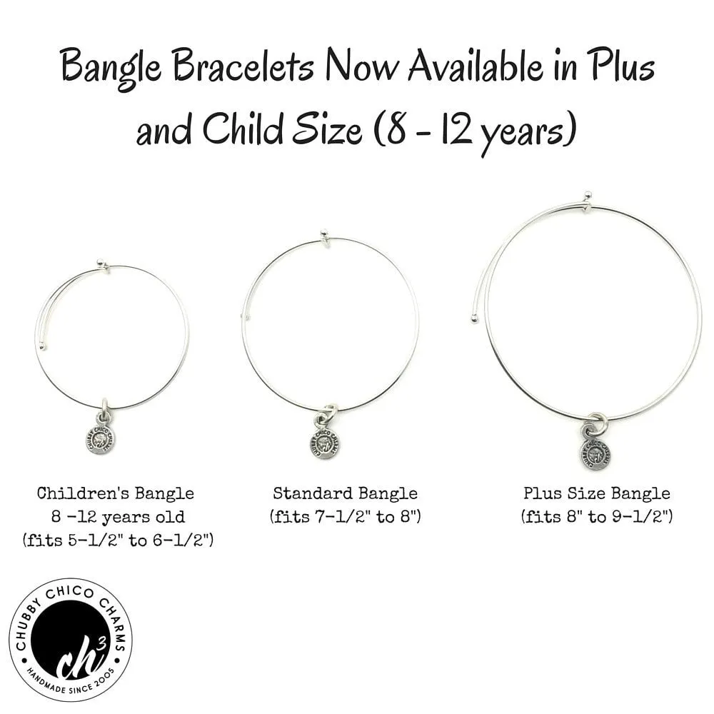 Go Team! Tab Bangle Bracelet