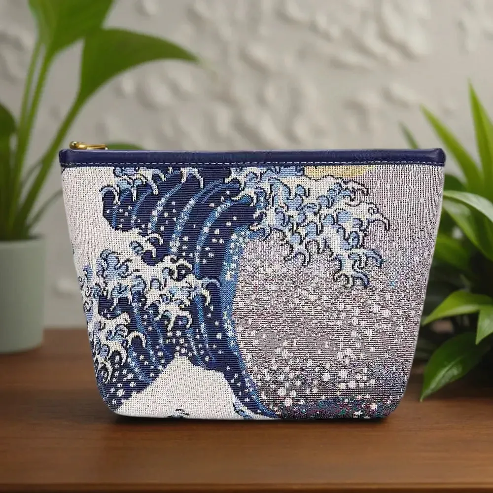 Great Wave off Kanagawa - Makeup Bag