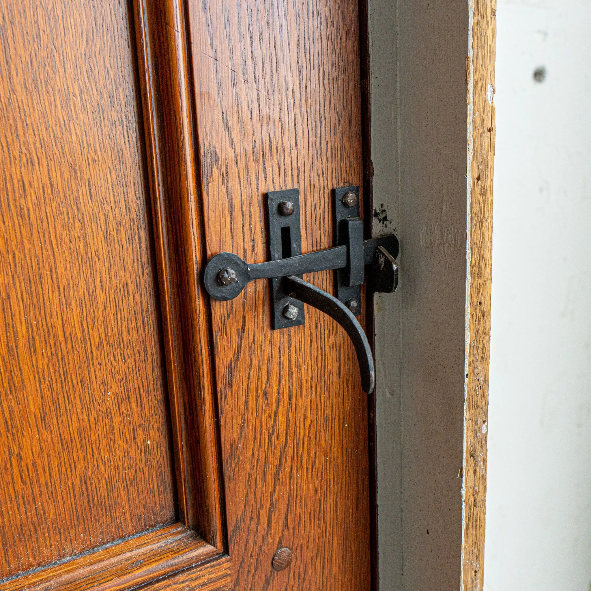 Handcarved Tudor Style Door