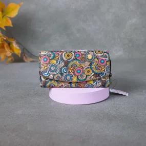 Handmade Wallets - Classic Multi-Colour Small Circle Design