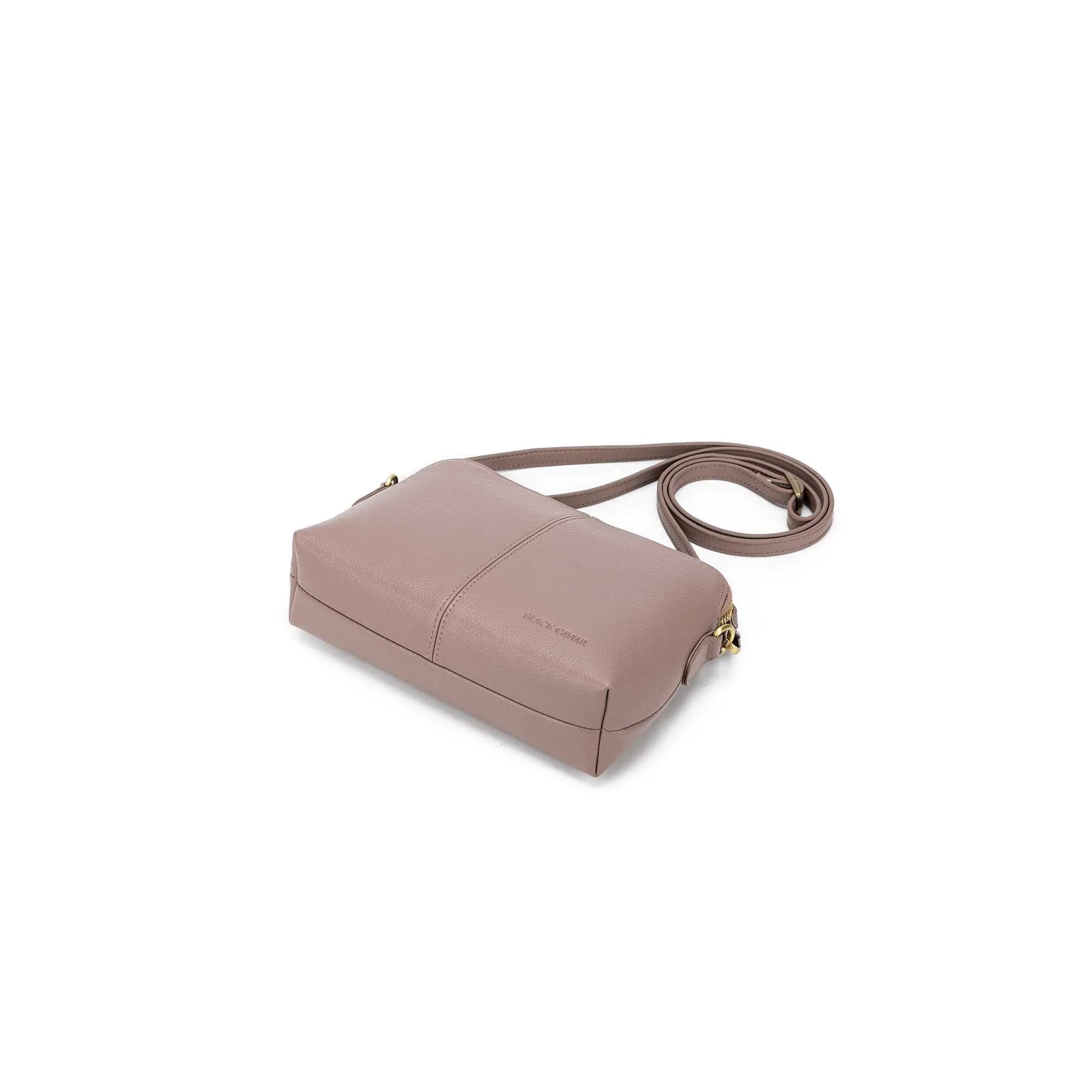 Harlow Mushroom Small Crossbody