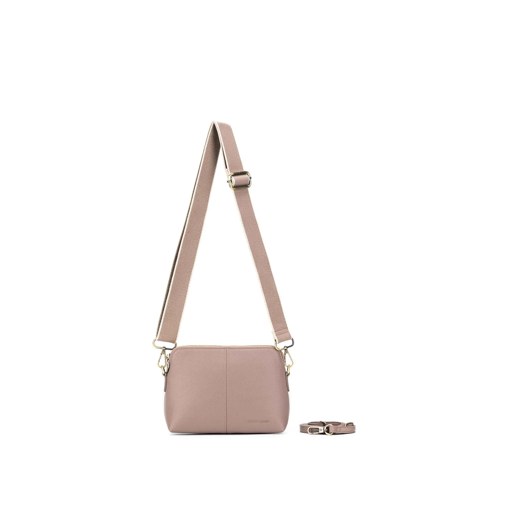 Harlow Mushroom Small Crossbody