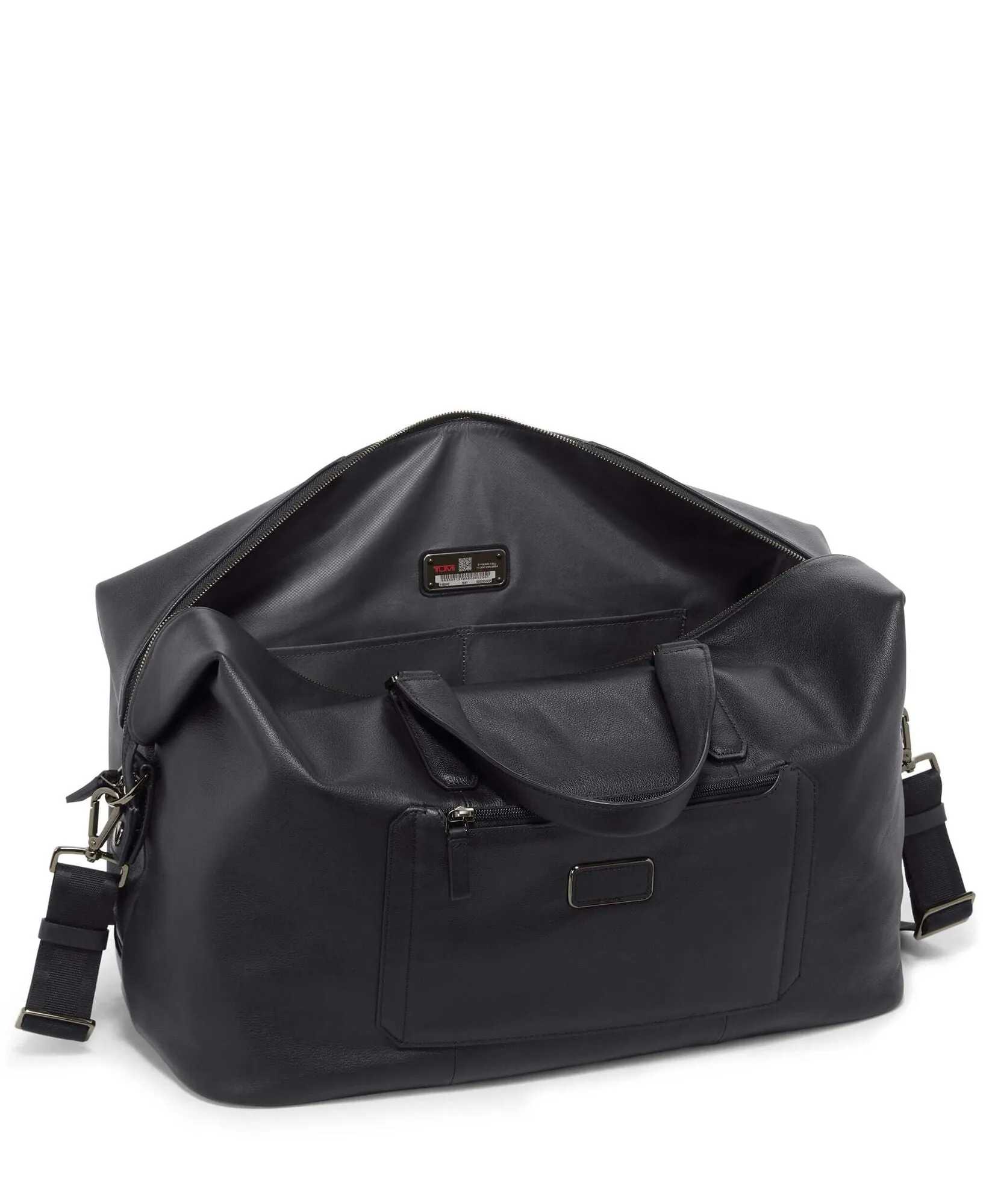 HARRISON Nelson Leather Duffel - Black