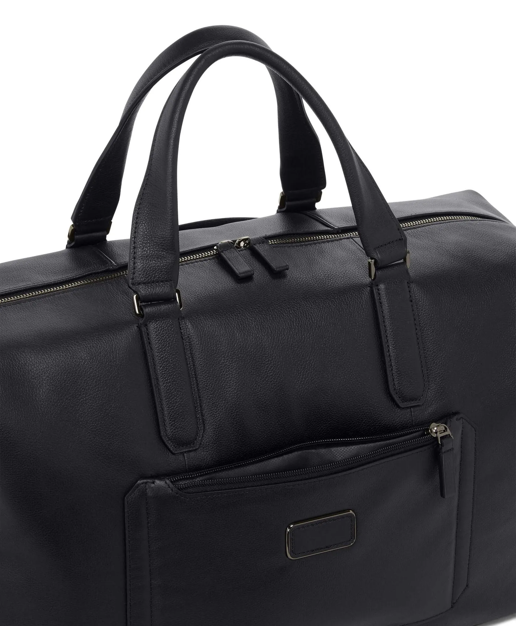 HARRISON Nelson Leather Duffel - Black