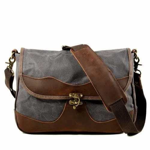 High Quality Unisex Canvas Messenger Bag For Daily Life