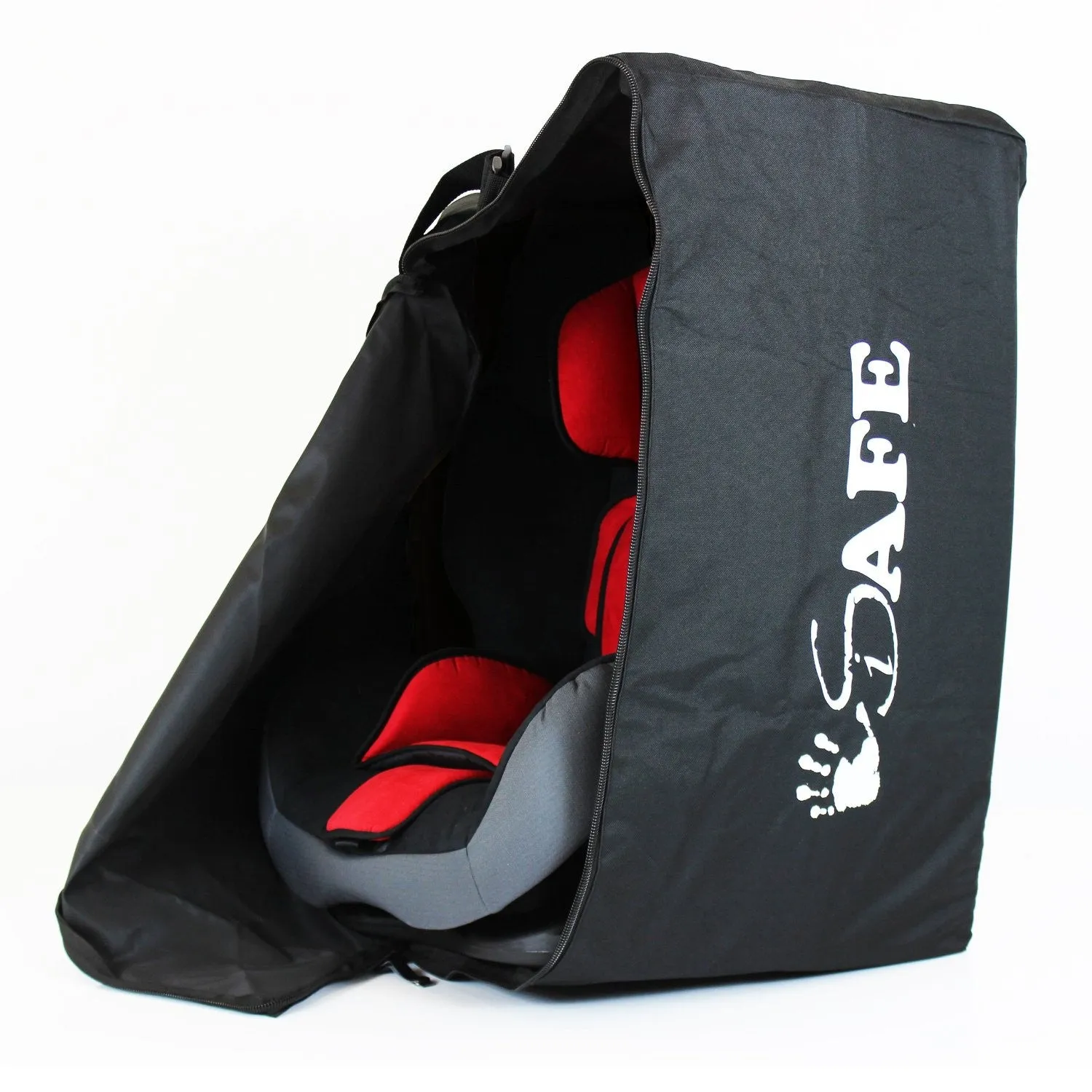 iSafe Carseat Travel / Storage Bag For Axkid Rekid Car Seat (Black/Tetris)