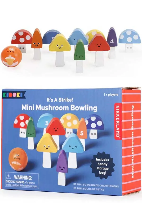 It's A Strike Mini Mushroom | BOWLING*